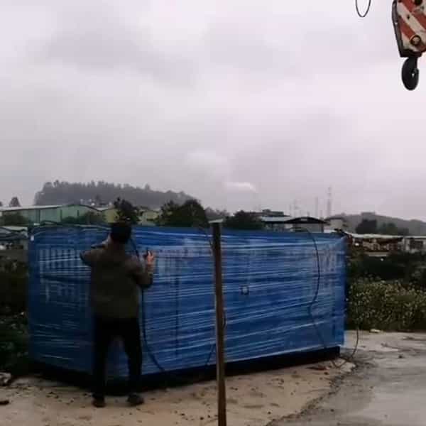 混凝土攪拌車高壓清洗機廣西柳州使用現場